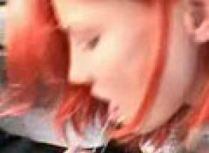 One of the people who love to watch girls take cum