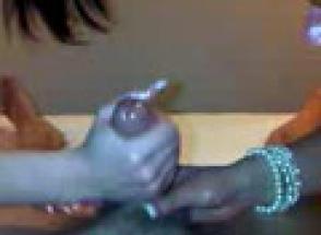 What’s better than one girl tugging you off? two girls tugging you off!