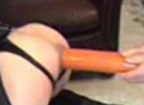 She loves to shove things up there